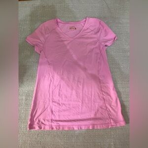 Bubblegum pink Lilly Pulitzer Luxletic shirt sleeve sleeve shirt